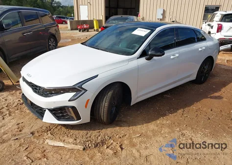 2026 Kia K5 Gt из США, поврежденный, VIN KNAG44J87T5397306